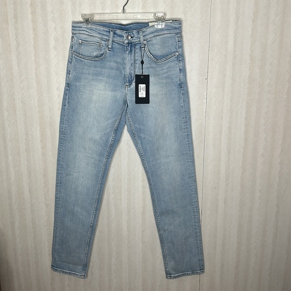 🆕 $195 RAG & BONE fit 3 authentic stretch Jefferson size 31 x 32 NWT - Picture 6 of 9
